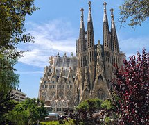 Spanje Sagrada Familia kathedraal